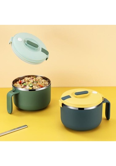 Mavi 900ml/1200ml Erişte Kasesi Kolay Saklanabilir Büyük Kapasiteli 304 Paslanmaz Çelik Anti-pas Karıştırma Kasesi Erişte 1200ml L