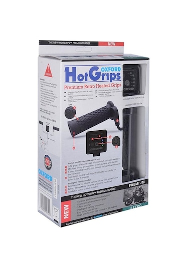Oxford Motosiklet Hotgrips Premium Retro Elcik Isitma El693