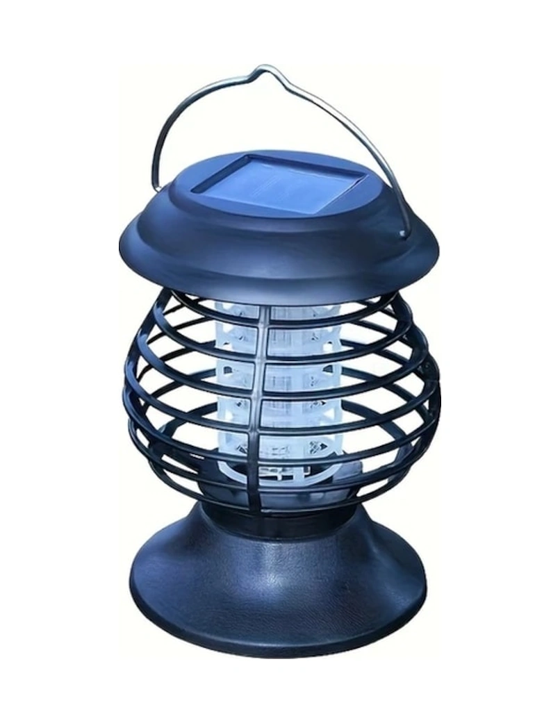 Trendooze Siyah Solar Sessiz Sinek Kovucu Bahçe İçin Yüksek Performanslı