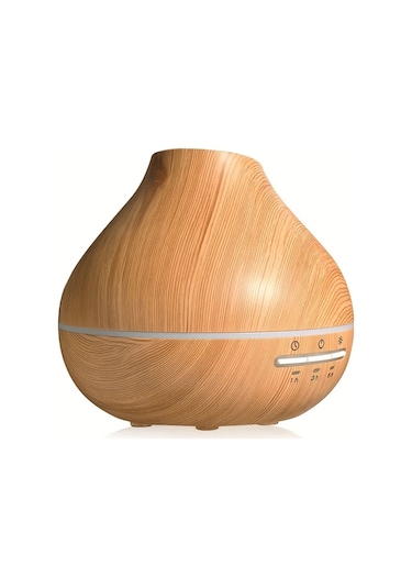 Motion003 Ahşap Tahıl Rengi Esansiyel Yağ Uyumluluğu Otomatik Kapanan Usb Aromaterapi Difü