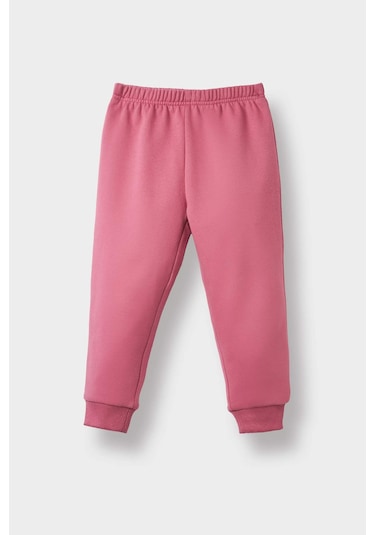 Defacto Kız Bebek 2li Takım İçi Yumuşak Tüylü Sweatshirt Eşofman Altı E8360a525aupr220 Mor