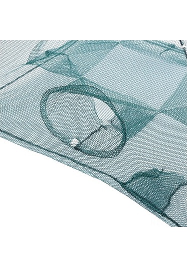 Novahub Otomatik Balık Ağı - 4/6/8/10 Delik Seçenekli - Dayanıklı Nylon Malzeme, Küçük Boyutlu Tasarım