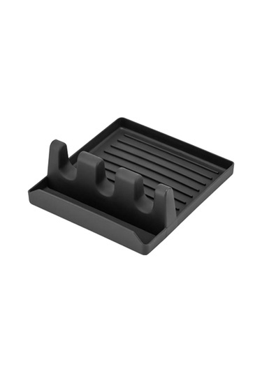 Bayev 2 Adet Kirli Kaşıklık Kepçe Altlığı Tencere Kapak Tutucu Ve Kaşıklık - Tencere Kapağı Standı