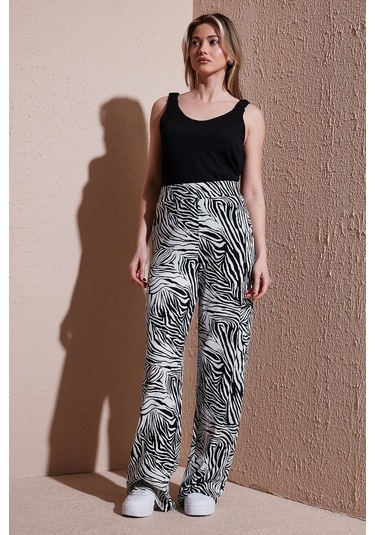 Fashion Friends Bayan Pantolon 25y0179k1 Ekru Ekru