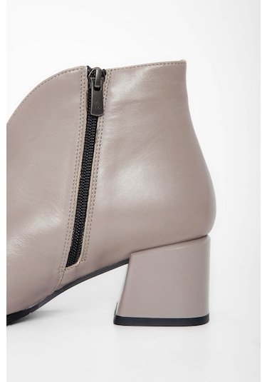 Tamer Tanca Kadın Hakiki Deri Vizon Casual Bot 33 530 Bn Bot Sk22/23 Vızon Dr Vizon