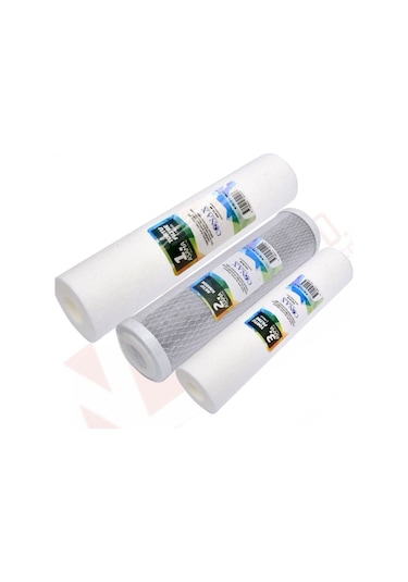 Conax Su Arıtma Gold Açık Kasa 3'lü Ön Takım Filtre