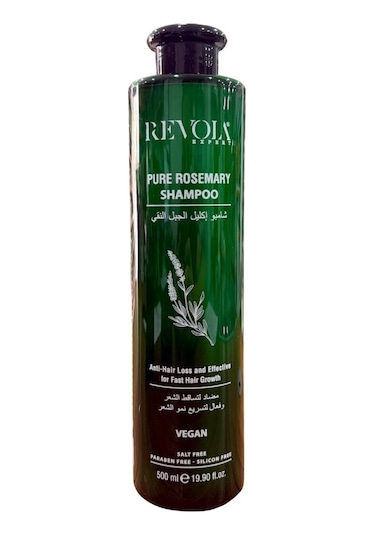 Revola Expret Biberiye İçerikli Paraben Tuz Silikon İçermeyen Vegan Şampuan 500 Ml Yıpranmış