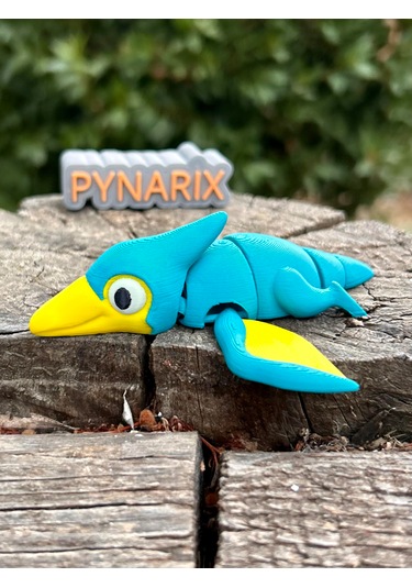 Pterodaktil Oyuncak Figürü Gökyüzünün Kadim Efendisi 3d Hareketli Organik Model - Orta Boy Dinozor