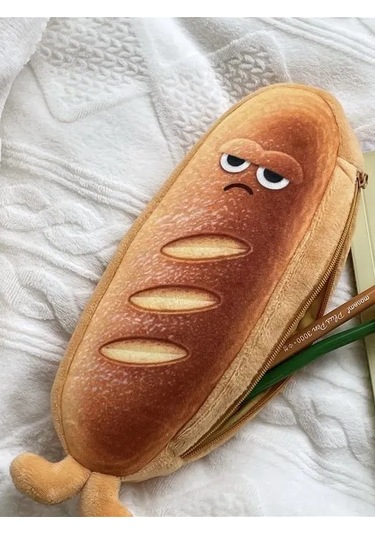 Şirin Tost Ekmek Kalem Kutusu Çizgi Film Kırtasiye Kutusu Ekmek Şeklinde Kalem Kutusu