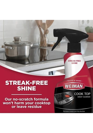 Weiman Cam Setüstü Ocak İçin Günlük Temizleyici 650 ML