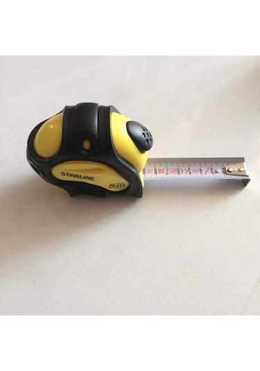 STARLİNE ÇELİK ŞERİT METRE 5 METRE 25MM PROFESYONEL METRE