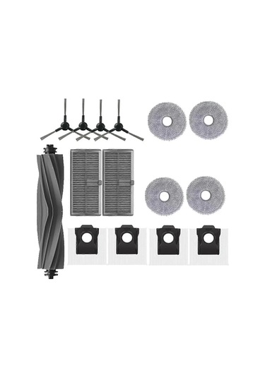 L10s Pro Ultra Heat, X30 Ultra, X30 Pro Elektrikli Süpürge Aksesuarları Ana Yan Fırça Filtresi Paspas Toz Torbası