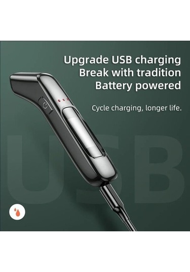 Createtech Yüksek Hassasiyetli Temiz Alkollü Nefes Test Cihazı Alkolmetre Usb Şarj Edilebilir C07