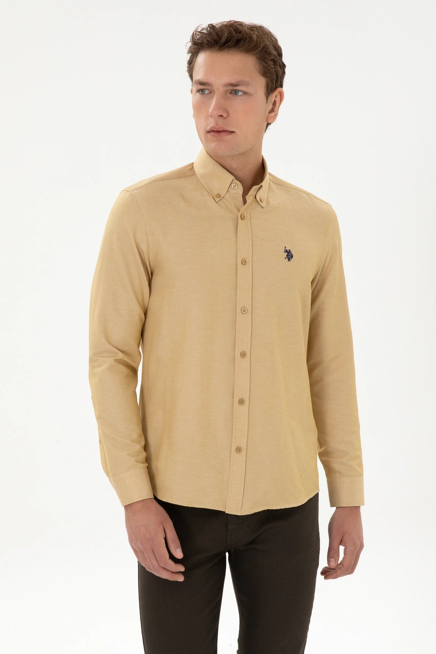 U.s. Polo Assn. Erkek Petrol Gömlek Basic 50316723-vr151 Oıl