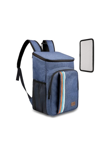 Jeehugo Mavi 24l Isı Yalıtımlı Sırt Çantası - Uzun Süre Muhafaza, İçten Folyo, Çıkabilir Taban, Nem Gösterici, Spor/seyahat/toplantı İçin Yeşil