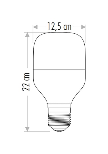 Cata 55w E-27 Torch Led Ampul Bulb 6500k Beyaz Işık