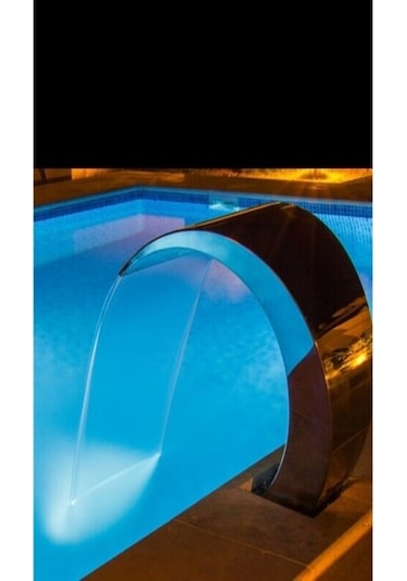 DEV PASLANMAZ 600x900 mm Kobra Model Havuz Şelale AISI 304 Kalite