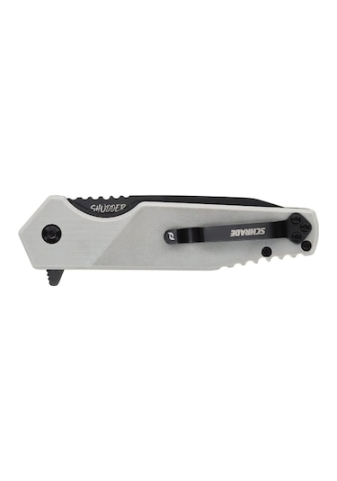 Schrade Usa Shudder Assist Folder Aus-10 Çelik Kamp Çakı 1159289 Gümüş