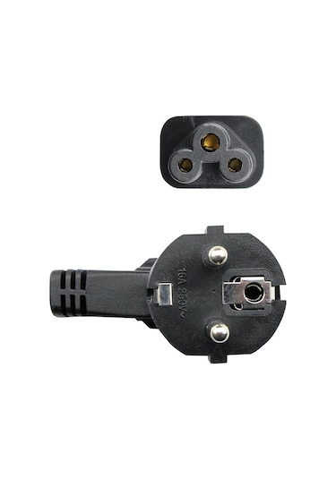 Vcom CE022-1.5 0.50 MM2 Notebook 1.5 M Power Elektrik Kablosu