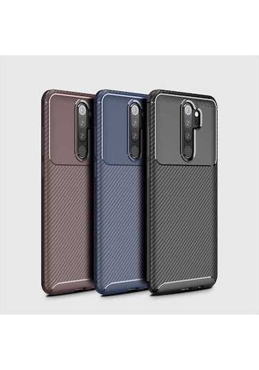 Xiaomi Redmi Note 8 Pro Kilif Karbon Silikon Case 389460934