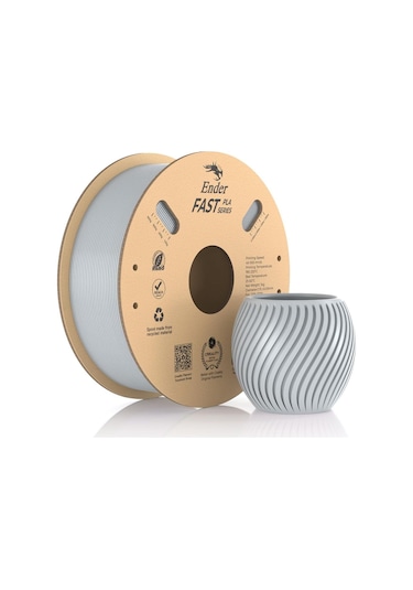 Creality Ender Fast Gümüş 1.75mm Pla 3d Baskı Filamenti - Urhanshop Gönderimli