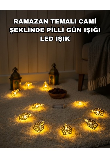 Muratech Cami Ramazan Led Işık Sarı