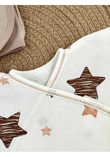 Svetik Yenidoğanlar İçin Tüy İle Astarlanmış Bodyler 2'li Set 260780656 Sütlü