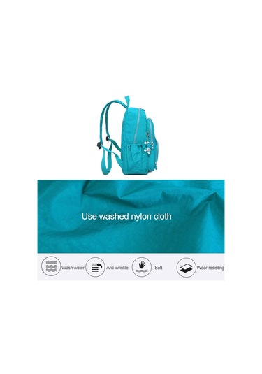 Sones Sırt Çantaları Okul Sırt Çantası Genç Kızlar İçin Kadın Dizüstü Bilgisayar Çantası Seyahat Çantası, Boyut: 27x13x37cm T1368 Gri Diğer