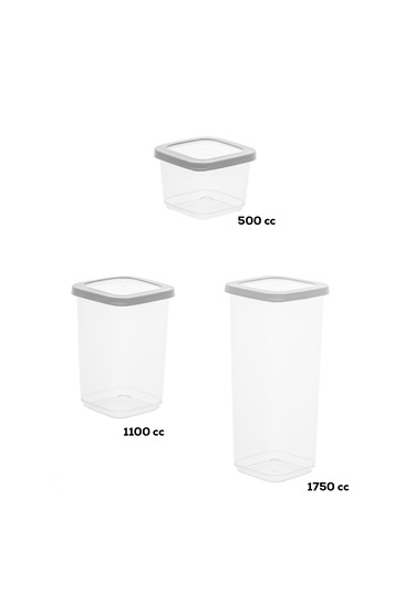 Porsima 1174 12'li Etiketli Renkli Kapaklı Gıda Saklama Kabı Seti