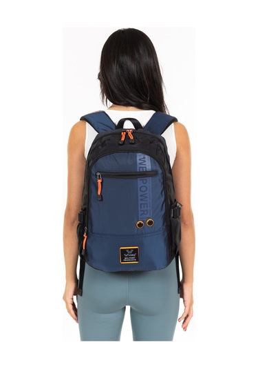 Şık Ve Dayanıklı: Wepower Askeri Tarz Sırt Çantası 13 Ve 14 İnç Pc Uyumlu - Lacivert Lacivert