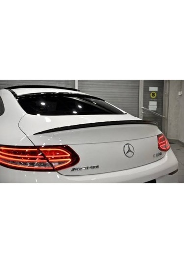 Mercedes W205 Amg Style - Coupe Bagaj Üstü Spoiler 2014-2021