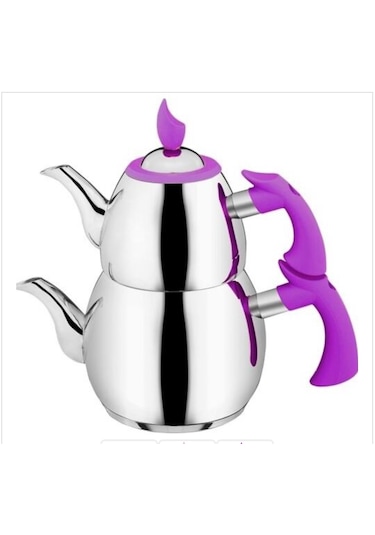 Sudem Yenidem Orta Boy Çaydanlık Takımı Mor