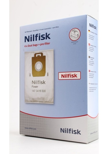 Nılfısk Power P10 P 40 Süpürge Toz Torbası 4 Adet (220064059)