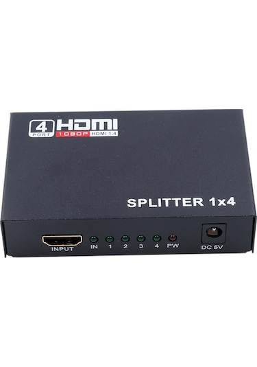 Ancheyn 4 Port Hdmi Splitter Çoklu Ekran Çoklayıcı Switch 4410