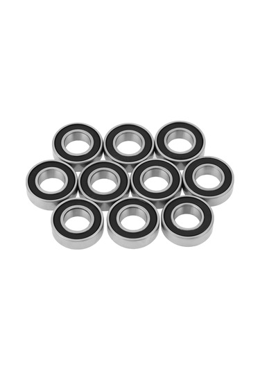 Wezone 10 Adet 688-2rs Derin Oluklu Hızlı Rulmanlar, 8x16x5mm Gömlekli, Metal Malzeme, Düşük Gürültü, Hobiler İçin Uygun