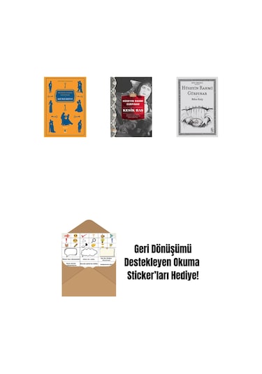 Mürebbiye + Kesik Baş Günümüz Türkçesiyle + Billur Kalp + Okuma Sticker'ları