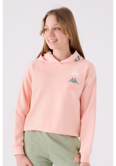 Kappa Kız Çocuk Pembe Sweatshirt 5274-46743 Pembe