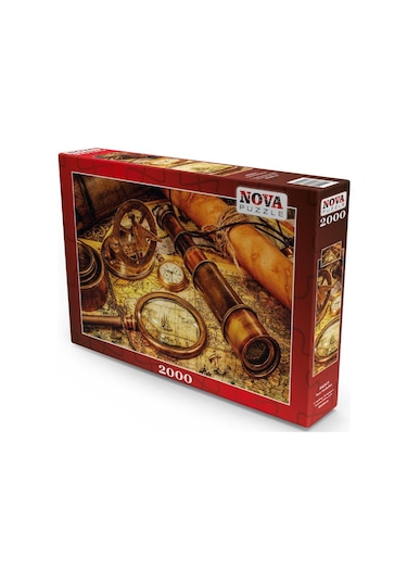 Nova Puzzle 2x2000 Parça Antika Saatler ve Yeni Hedefler Puzzle S