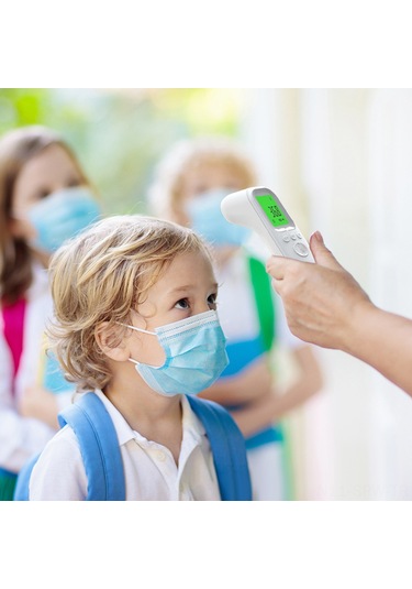 Maiyame Kollektif Ve Çocuklar İçin Ev Kullanıma Uygun Elle Tutulan Dijital Termometre, Dokunsuz Kızılötesi Sıcaklık Ölçümü, Pil Dahil Değil