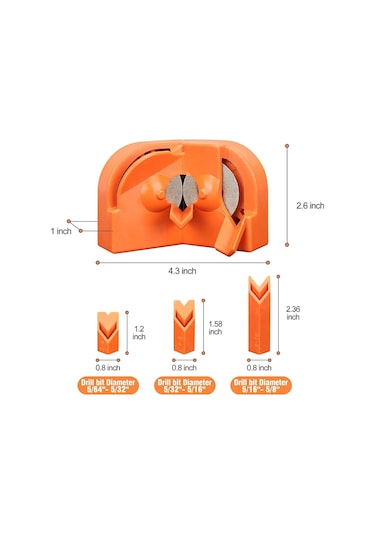 Suntek Matkap Ucu Bileyiciler Tüm Uçlar Için Taşlama Aleti