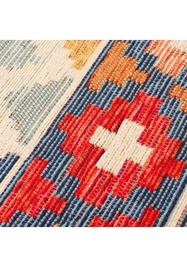 Hoom Rugs Vagrant Vgt 02 Aqua Yıkanabilir Çift Taraflı Otantik Halı