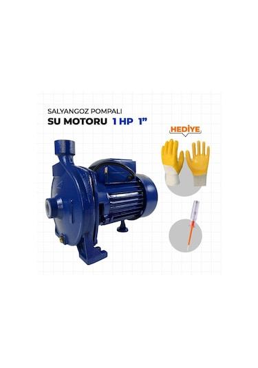 Cpm158 Metal Dişli Otomatik Sistem Paket Hidrofor Su Pompası 1 Hp
