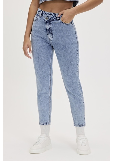 Bad Bear Ocean Blue Kadın Denim Pantolon-okyanus Mavi Açık Mavi