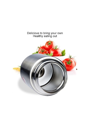 Novahub Jiadabao Paslanmaz Çelik Vakum Yalıtımlı Kaynatma Tencere, 1200ml, Taşınabilir Pirinç Tencere Çok Renkli