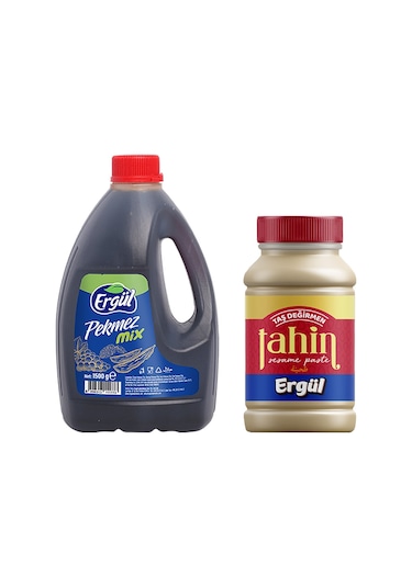 Ergül Pekmez Mix 1500 G + Tahin Bidon 550 G