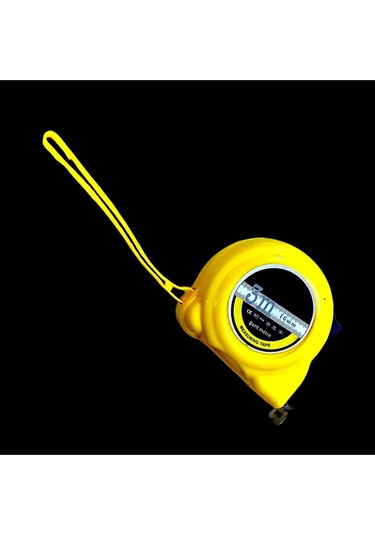 Şerit Metre 3 Metre Mezura Manuel Ölçüm Otomatik Geri Sarma Şerit Metre 3 M