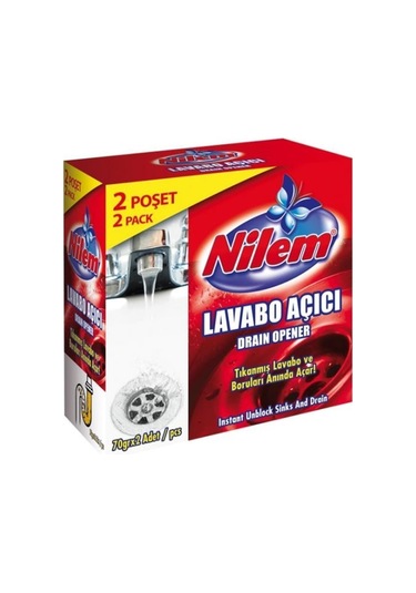 Nilem Lavabo Açıcı 70 Gr 2