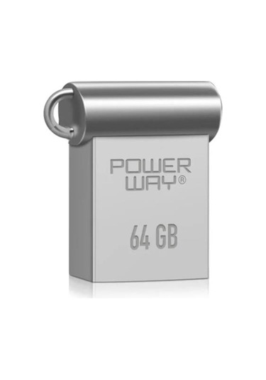Powerway 64gb Usb 3.0 Metal Mini Flash Bellek