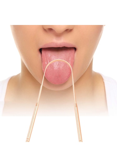 Dolıty 2 Parça Dil Kazıyıcı Kötü Nefes Temizleyici Stil-c