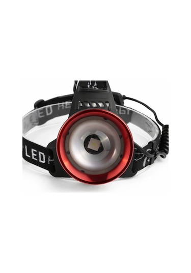 Bedotech Bd-10 1w Tg + Smd Led Alüminyum Alaşımlı Zoomlu Type-c Şarjlı Kafa Feneri Çok Renkli